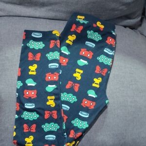 Disney Kids Bottoms - Navy with Colorful Prints
